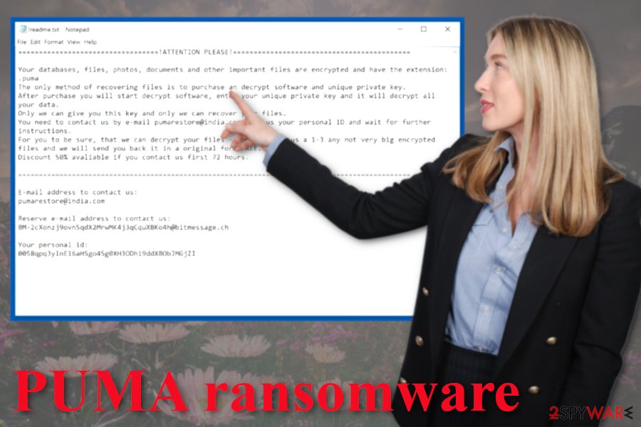 PUMA ransomware virus