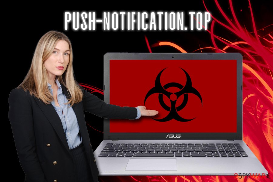 Push-Notification.top adware