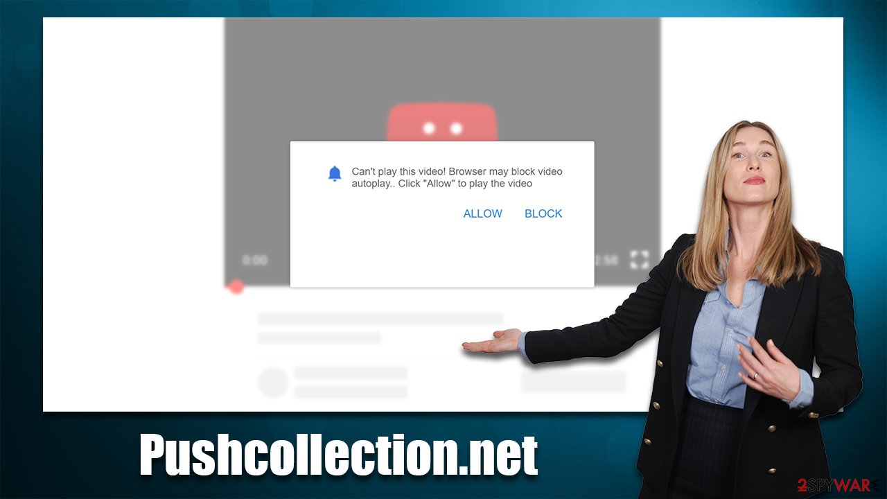 Pushcollection.net virus