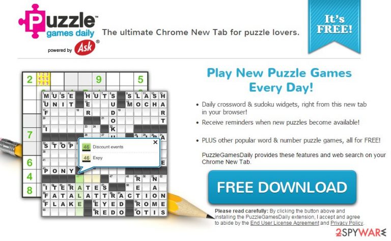 Puzzle Games Daily Toolbar