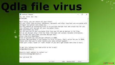 Qdla file virus