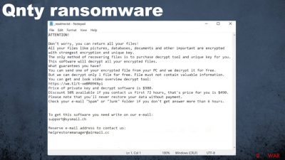 Qnty ransomware