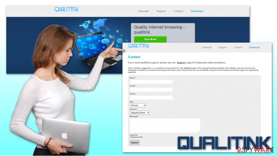 Qualitink adware