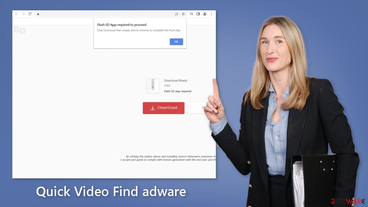 Quick Video Find adware