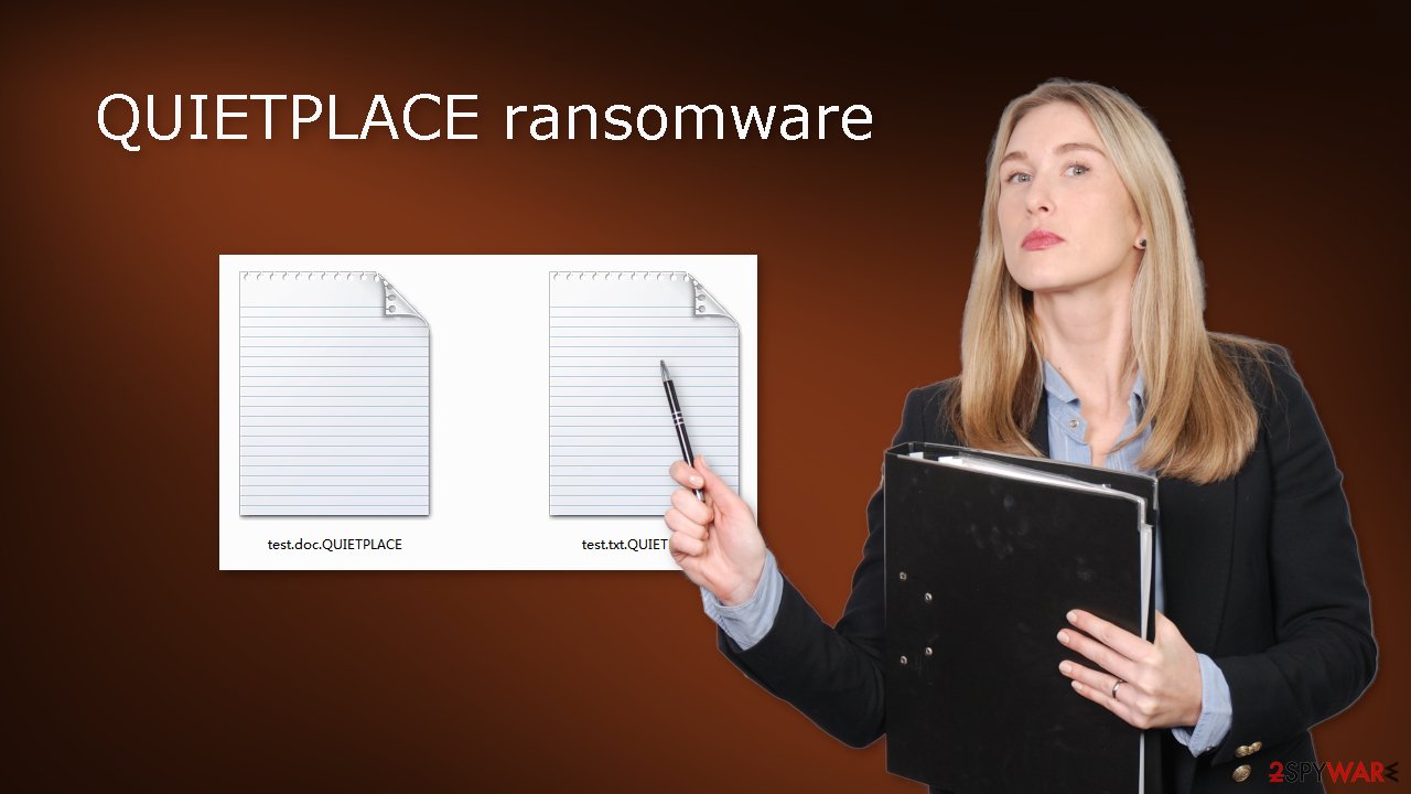 QUIETPLACE ransomware