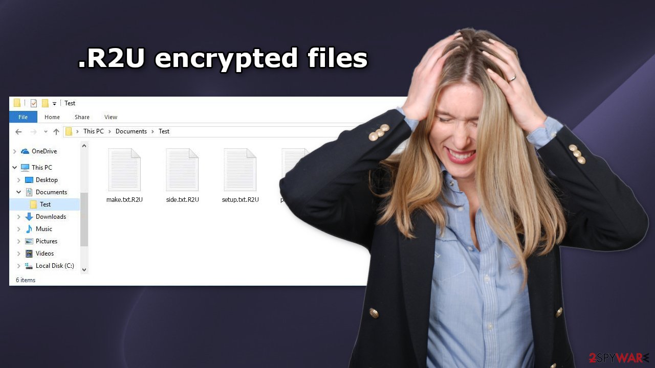 R2U encrypted files