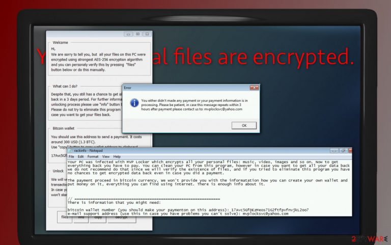 RackCrypt ransomware