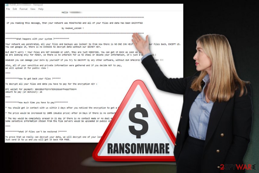 RagnarLocker ransomware virus