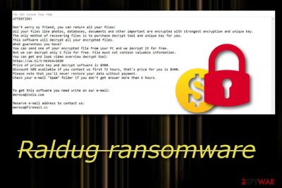 Raldug ransomware