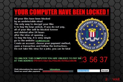 Ransom note by XmdXtazX ransomware virus