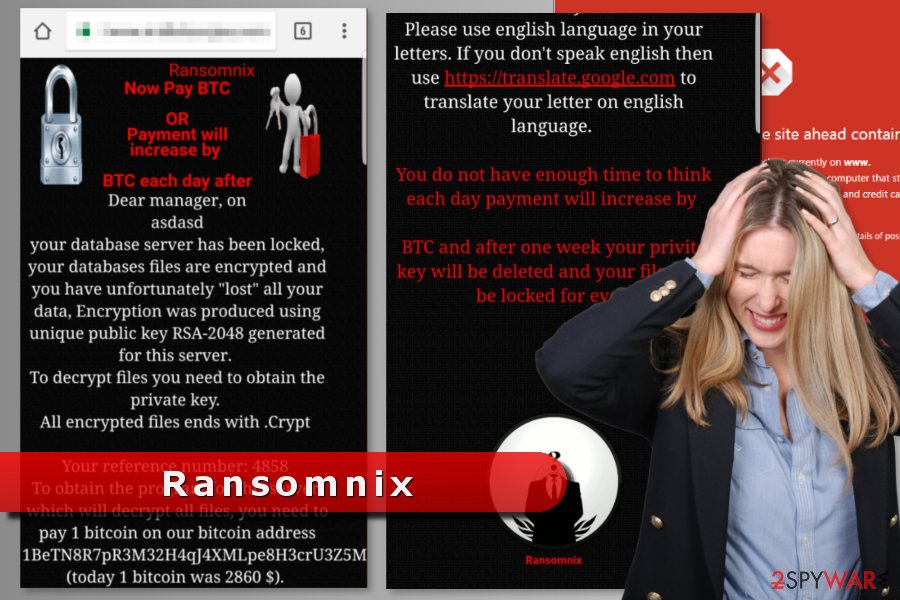 The picture of Ransomnix ransomware virus 