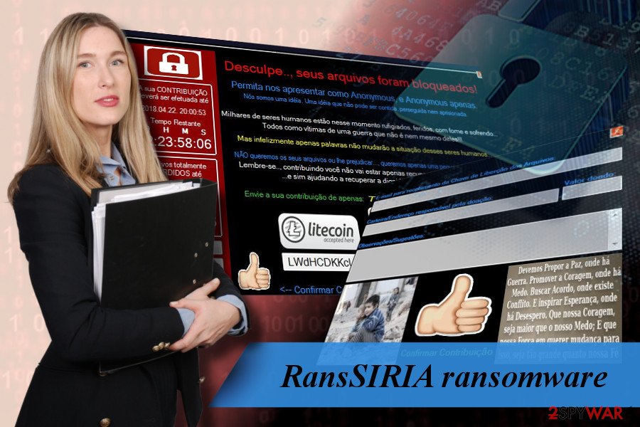 RansSIRIA targets Brazilian PC users