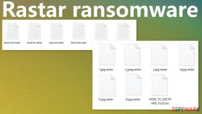 Rastar ransomware