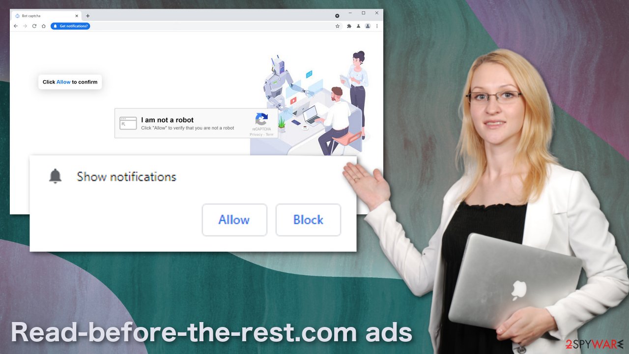 Read-before-the-rest.com ads