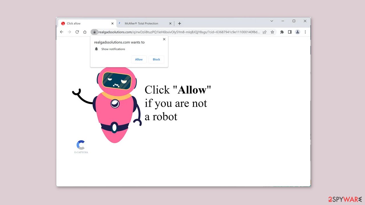 Realgadssolutions.com ads