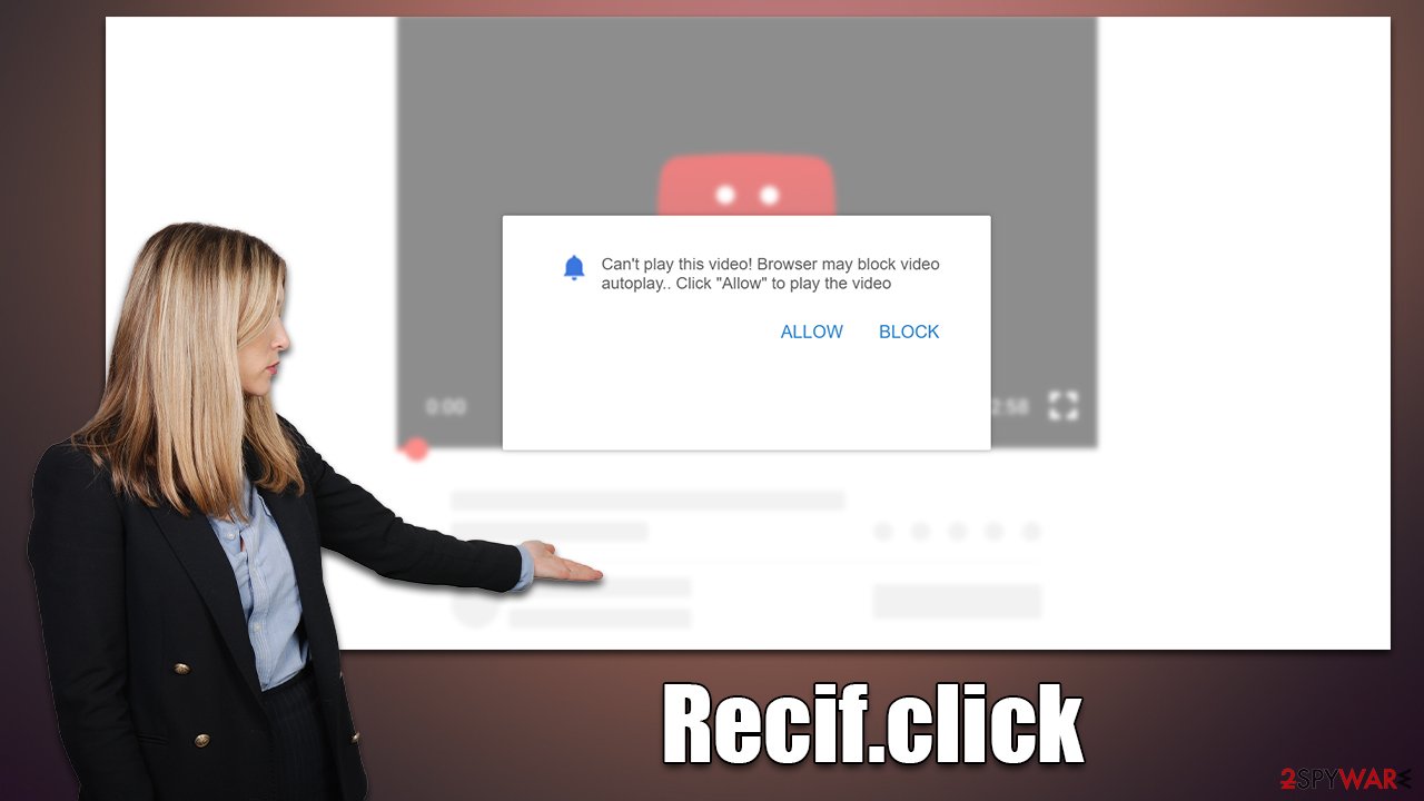 Recif.click scam