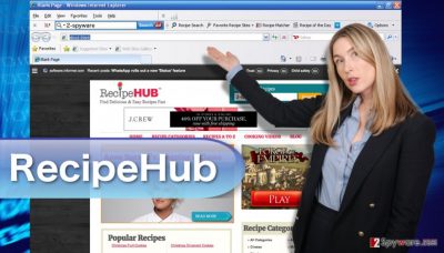 An image of the RecipeHub toolbar
