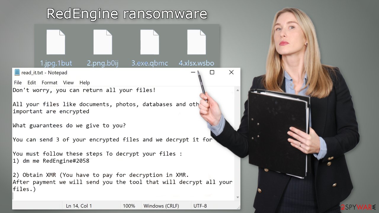 RedEngine ransomware