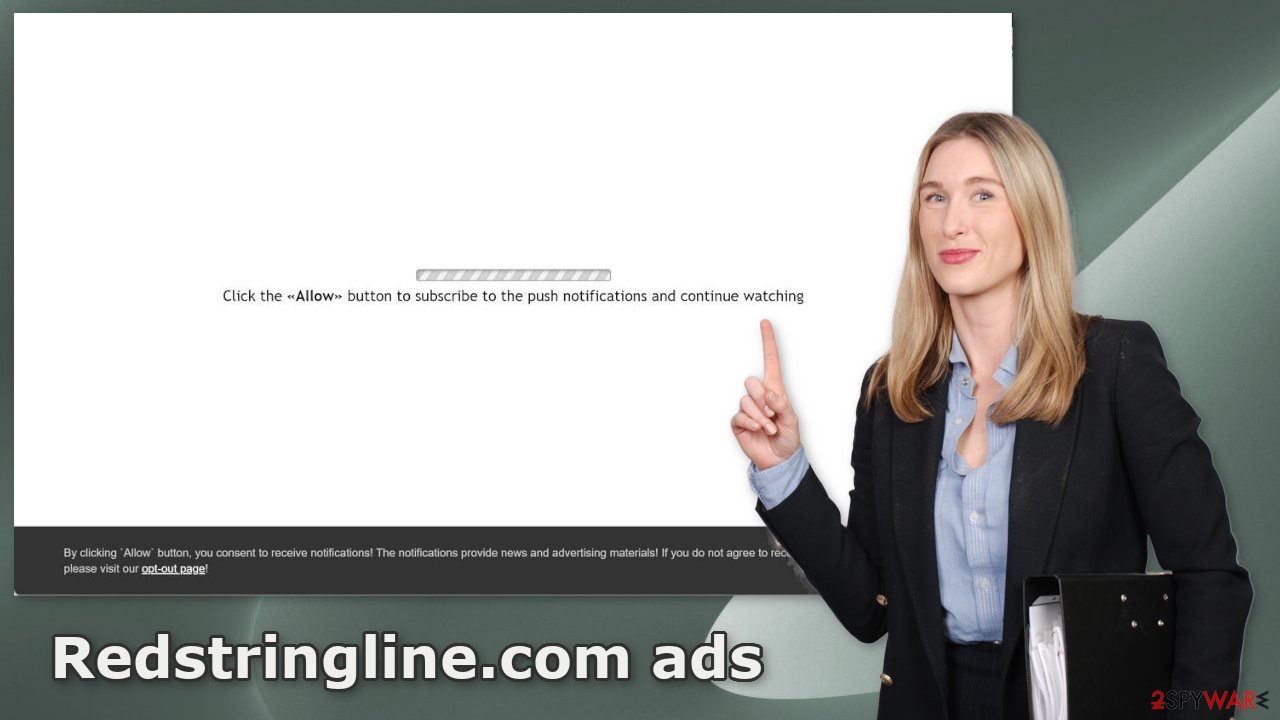 Redstringline.com ads