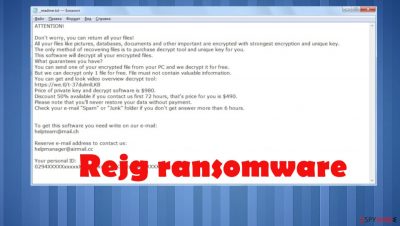 Rejg ransomware