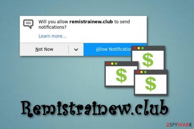 Remistrainew.club adware