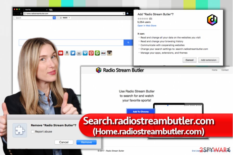 Remove Search.radiostreambutler.com