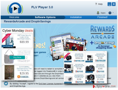 Displaying RewardsArcade pop-up ads