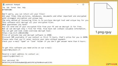Rguy ransomware
