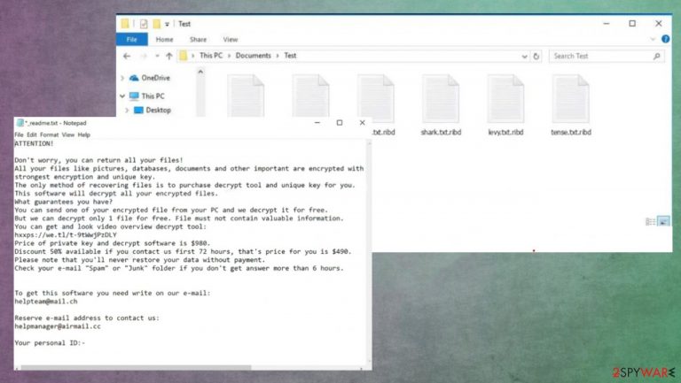 Ribd ransomware