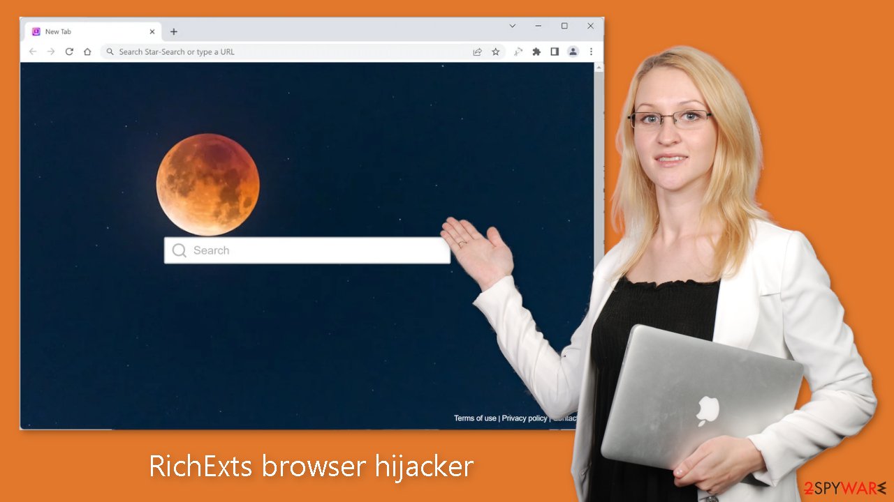 RichExts browser hijacker