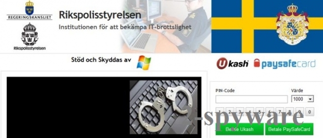 Rikspolisstyrelsen virus snapshot Rikspolisstyrelsen virus snapshot