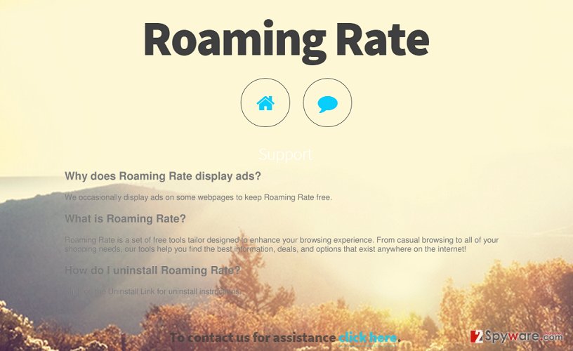Roaming Rate virus Roaming Rate virus