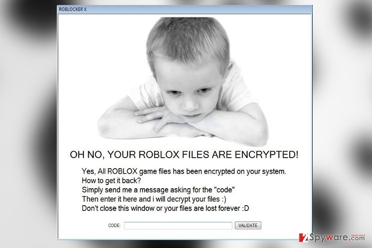 Remove Roblocker X Ransomware Virus Removal Guide - roblox recovery email