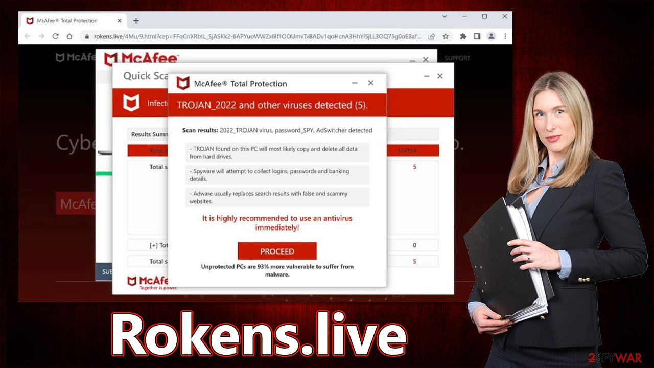 Rokens.live scam