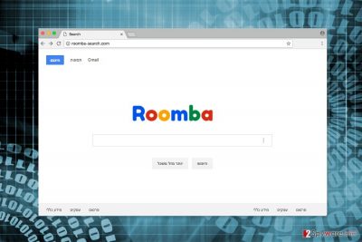 Screenshot of Roomba-search.com