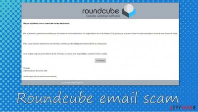 Roundcube email scam