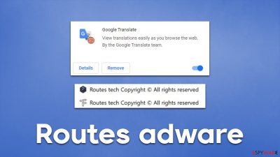 Routes adware