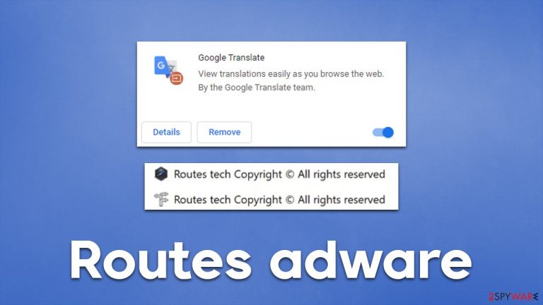 Routes adware