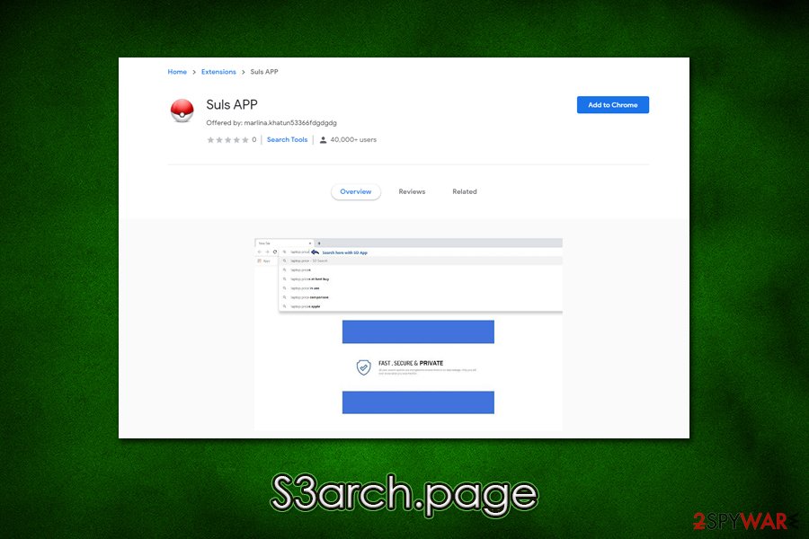 S3arch.page Suls APP