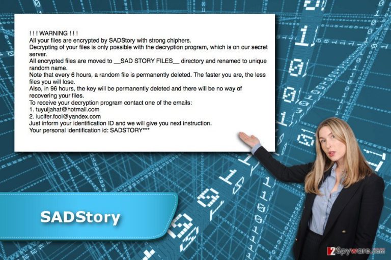 SADStory ransomware virus