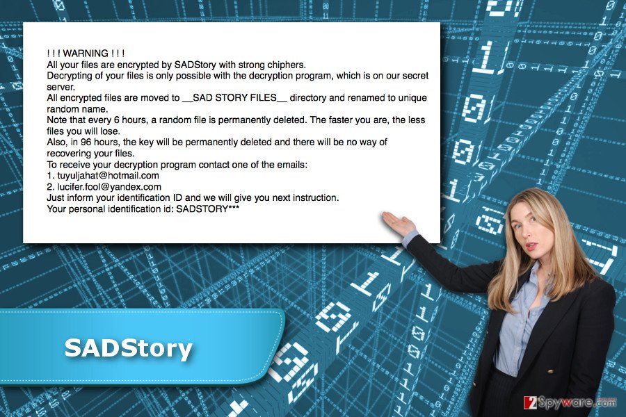 SADStory ransomware virus SADStory ransomware virus
