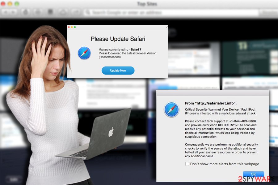 safari browser redirect virus