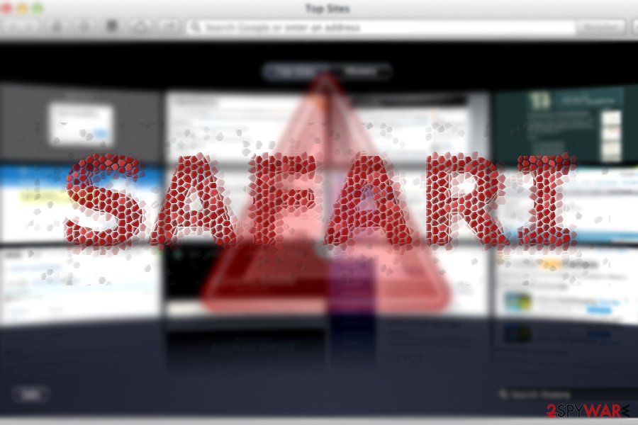 virus dans safari