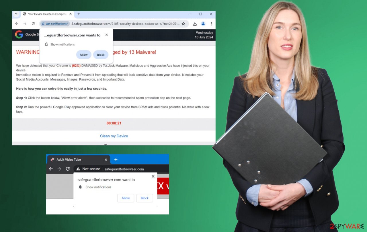 Safeguardforbrowser.com  ads