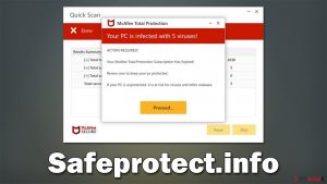 Safeprotect.info ads