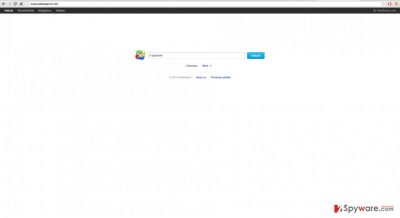 The image of SafeSearch.net hijacker