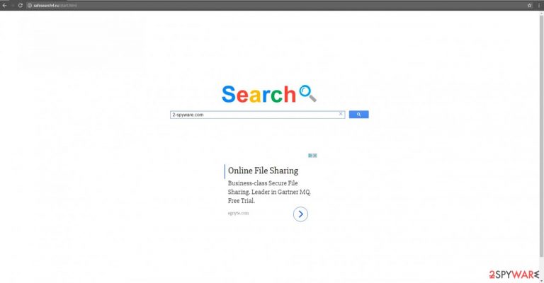 Safesearch4.ru browser hijacker