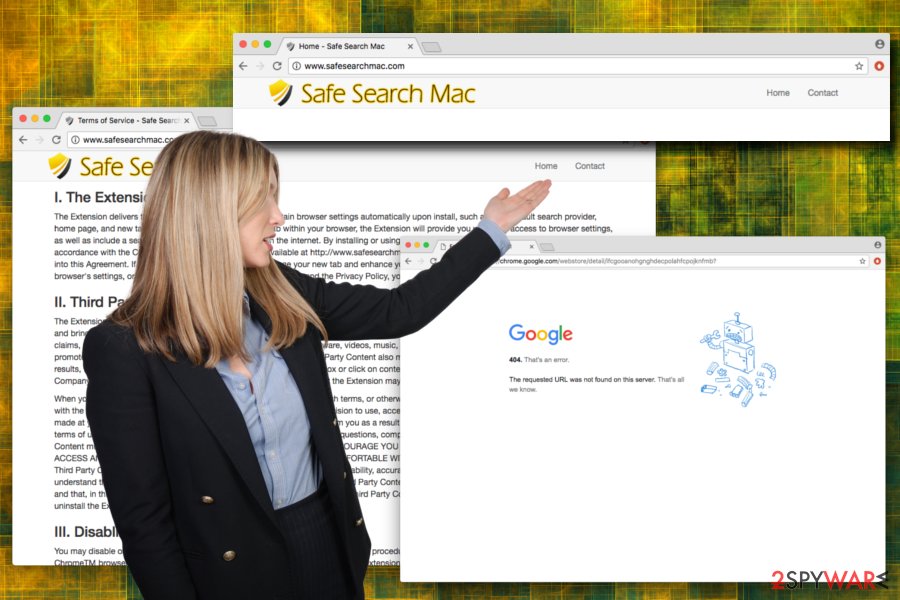 Safesearchmac.com browser hijacker