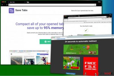 Save Tabs virus