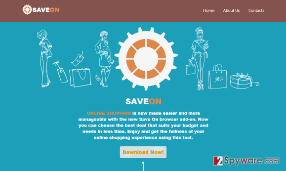 SaveOn virus snapshot SaveOn virus snapshot